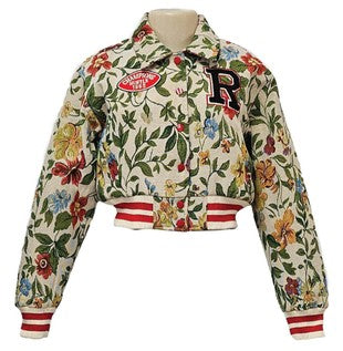 VARSITY FLORAL JACKET (JACKET ONLY)